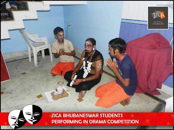 ZICA Bhubaneswar Student Performing In Drama Compettion- Image 1