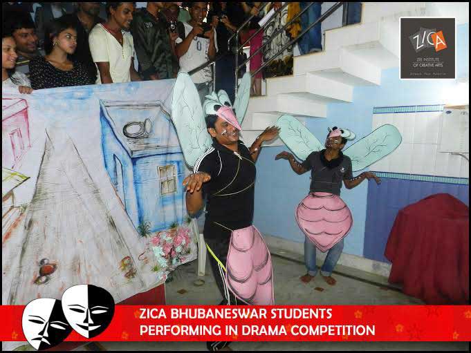 ZICA Bhubaneswar Student Performing In Drama Compettion - Image 3