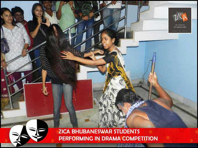 ZICA Bhubaneswar Student Performing In Drama Compettion - Image 5