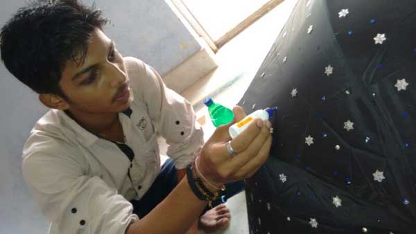 ZICA Bhubaneswar Student activity - Umbrella Painting Image 5