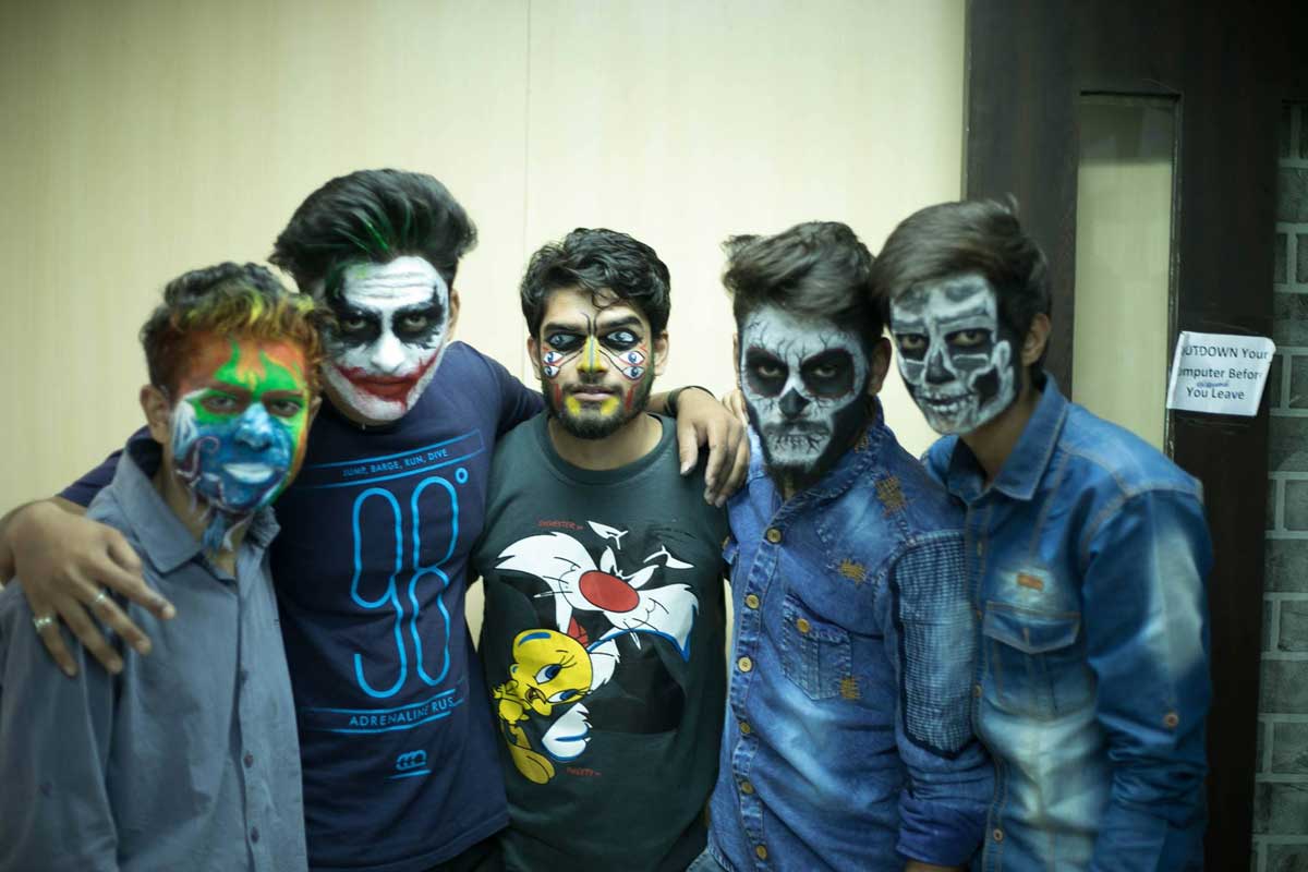 ZICA INDORE - Student Activities Face Painting 8
