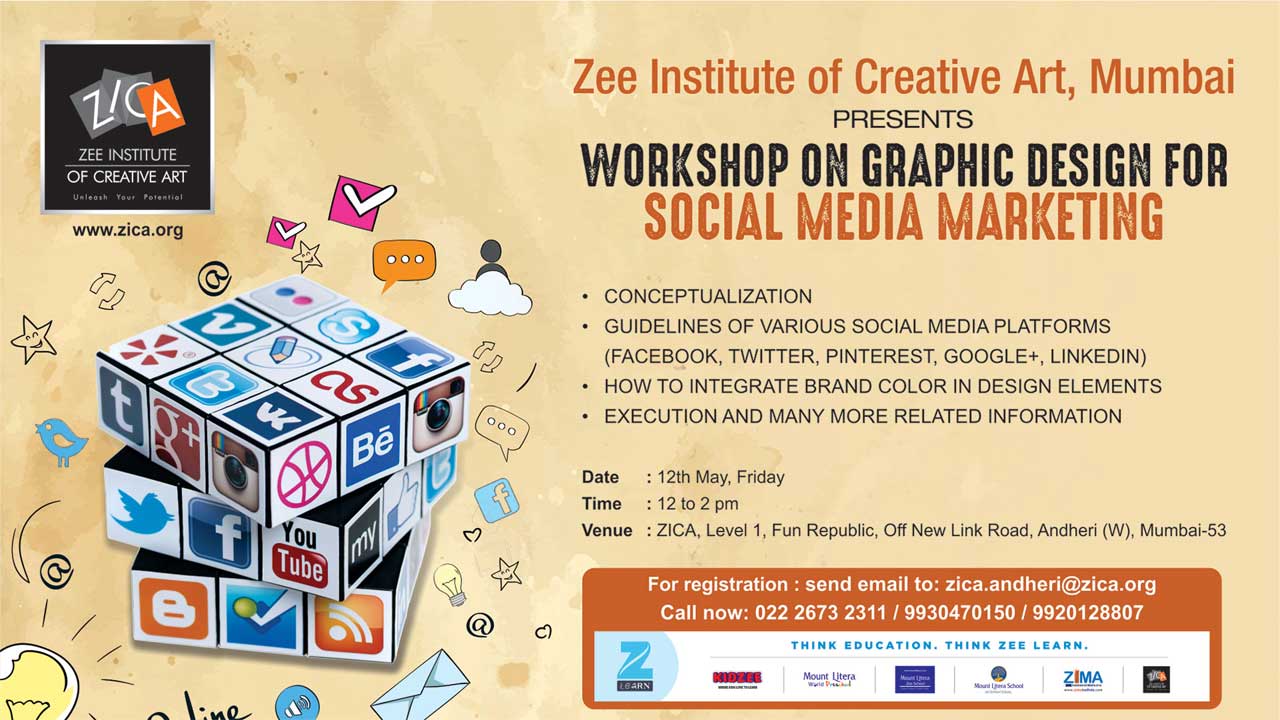 ZICA Workshop on Graphic Design for Social Media Marketing